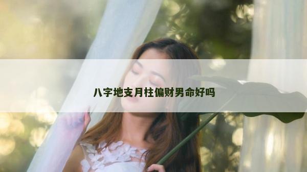 八字地支月柱偏財男命好嗎