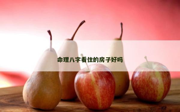 命理八字看住的房子好嗎