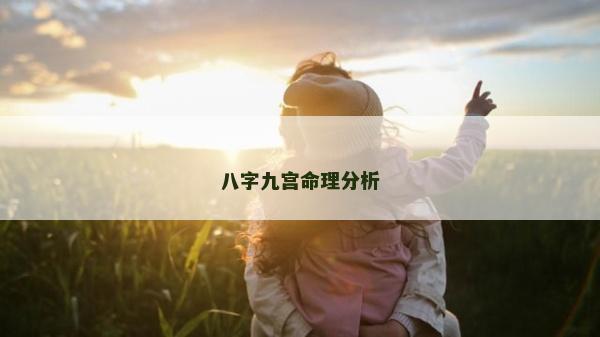 八字九宮命理分析