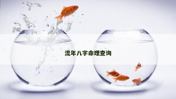 流年八字命理查詢