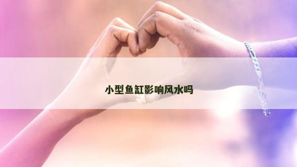 小型魚缸影響風水嗎