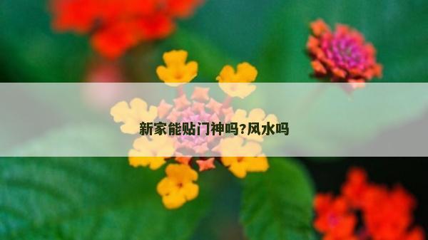 新家能貼門神嗎?風水嗎 新家能貼門神嗎?風水嗎