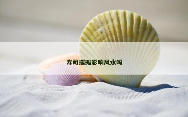 壽司擺攤影響風水嗎