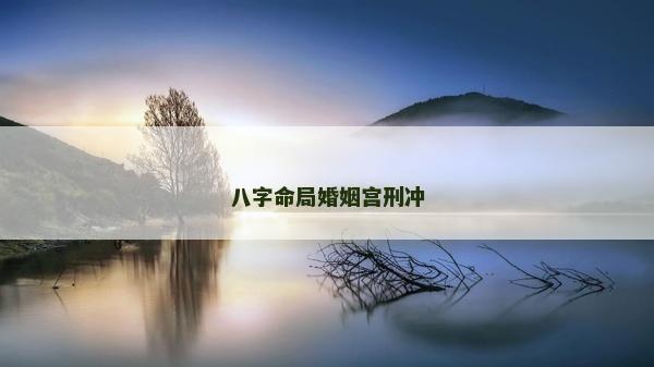 八字命局婚姻宮刑沖