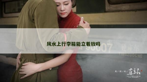 風(fēng)水上行李箱能立著放嗎