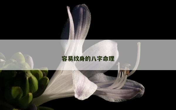 容易紋身的八字命理