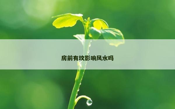 房前有墳影響風水嗎 房前有墳影響風水嗎