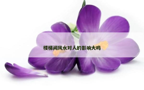 樓梯間風水對人的影響大嗎
