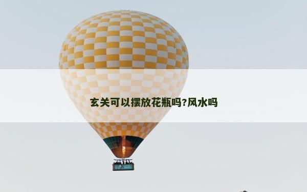 玄關可以擺放花瓶嗎?風水嗎