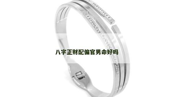 八字正財配偏官男命好嗎