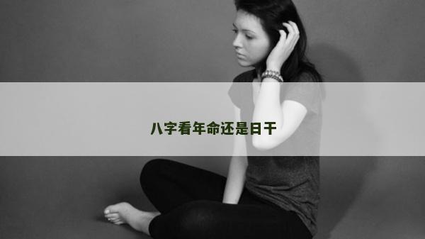八字看年命還是日干
