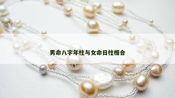 男命八字年柱與女命日柱相合