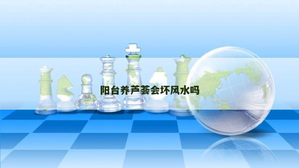 陽臺養蘆薈會壞風水嗎