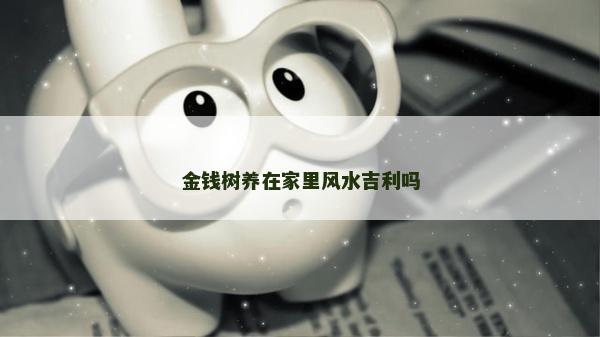 金錢樹養(yǎng)在家里風(fēng)水吉利嗎