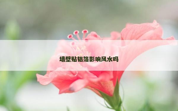 墻壁貼鋁箔影響風(fēng)水嗎