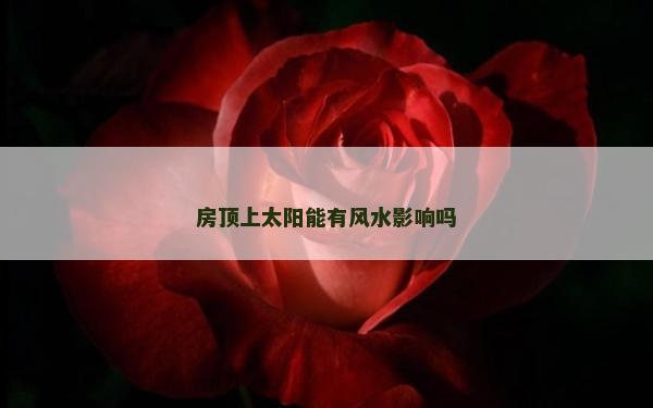 房頂上太陽能有風水影響嗎
