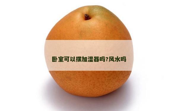 臥室可以擺加濕器嗎?風水嗎