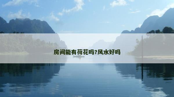 房間能有荷花嗎?風(fēng)水好嗎