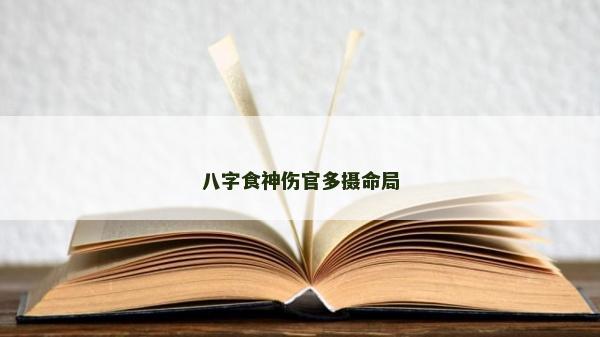 八字食神傷官多攝命局 八字食神傷官多攝命局