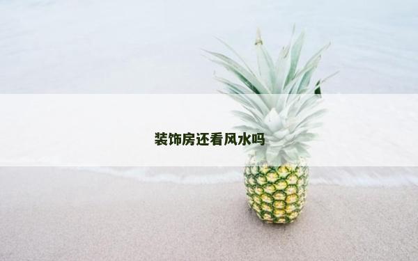 裝飾房還看風(fēng)水嗎