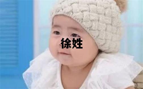 徐姓洋氣的女孩名字