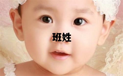 班姓有氣質(zhì)的男孩名字