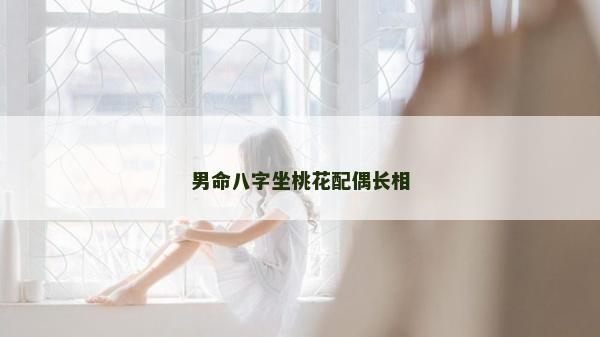 男命八字坐桃花配偶長相