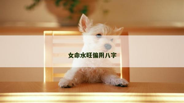 女命水旺偏陰八字