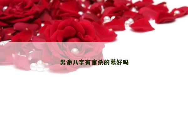 男命八字有官殺的墓好嗎