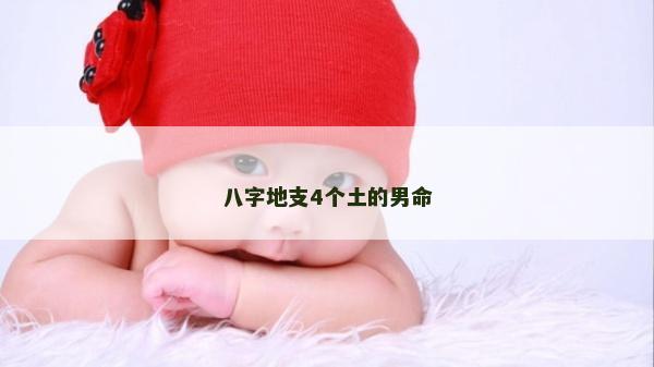 八字地支4個土的男命