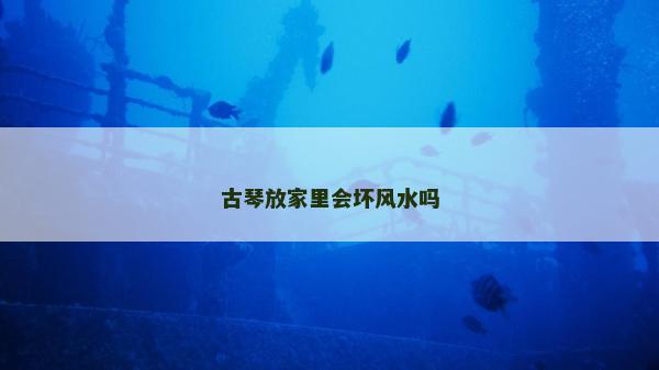 古琴放家里會壞風水嗎