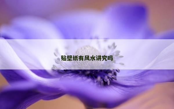 貼壁紙有風水講究嗎