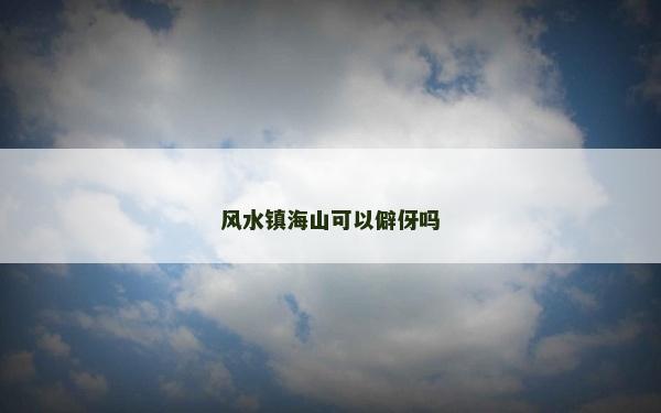 風(fēng)水鎮(zhèn)海山可以僻伢嗎