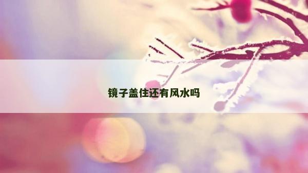鏡子蓋住還有風水嗎