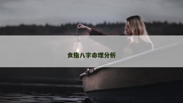 食指八字命理分析