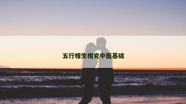 五行相生相克中醫(yī)基礎(chǔ) 五行相生相克中醫(yī)基礎(chǔ)