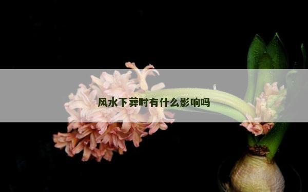風水下葬時有什么影響嗎