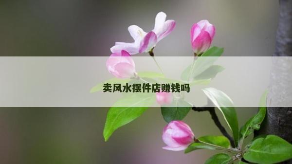 賣風水擺件店賺錢嗎