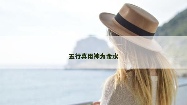 五行喜用神為金水 五行喜用神為金水