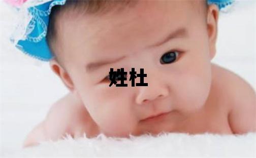 姓杜叫什么名字好 姓杜的女孩優(yōu)美大方的名字