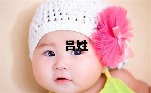 呂姓大氣文雅的女寶寶名字