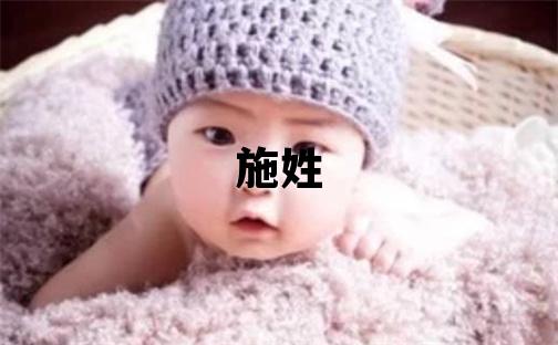 施姓有創意的男寶寶名字